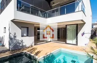 Casa à venda em londrina, vivendas do arvoredo, com 3 suítes, com 264 m², cond. alphaville ii