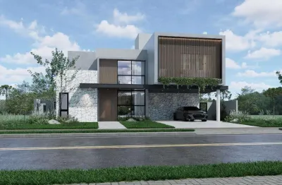 Casa à venda no cond. sun lake residence, com 4 suítes, com 330 m² por r$4.290.000,00 - londrina pr