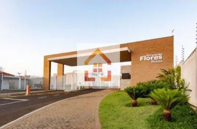 Casa à venda em cambé, jardim ecoville i, com 3 quartos, com 90 m², cond. morada das flores