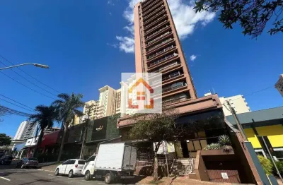 Sala comercial para locação no ed. continental, com 112m² por r$ 3.000/mês -avenida higienópolis- londrina/pr