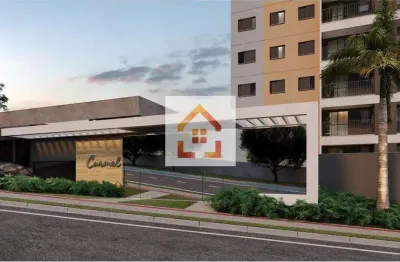 Apartamento à venda em londrina, gleba palhano, com 3 quartos, com 64 m², carmel
