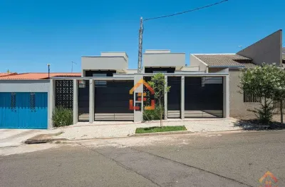 Casa nova à venda com 3 dormitórios, 80 m² por r$ 500.000,00- jd pref milton menezes- londrina/pr