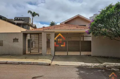 Casa residencial/ comercial para locação, com 3 suítes, r$6.000,00 parque residencial alcântara - londrina