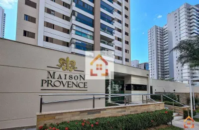 Apartamento à venda em londrina, gleba palhano, com 3 quartos, com 120 m², ed maison provence