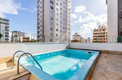 Cobertura com 3 quartos à venda na avenida palmeira, 272, petrópolis, porto alegre por r$ 1.190.000