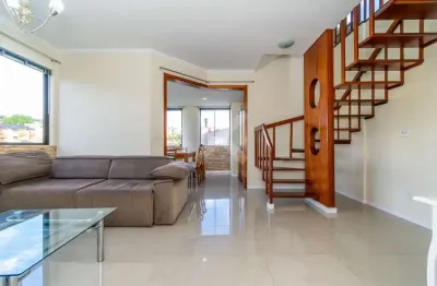 Cobertura com 3 quartos à venda na avenida josé gertum, 521, chácara das pedras, porto alegre por r$ 1.790.000