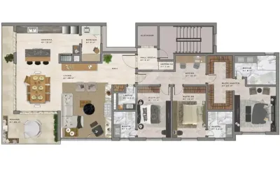Apartamento com 3 quartos à venda na honorio silveira dia, 985, higienópolis, porto alegre por r$ 1.849.000