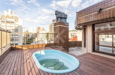Cobertura com 2 quartos à venda na rua pedro weingartner, 194, rio branco, porto alegre por r$ 1.290.000