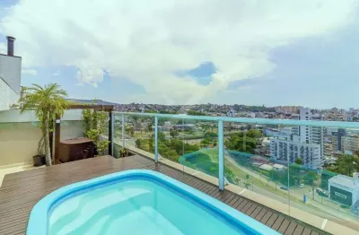 Cobertura com 2 quartos para alugar na rua cervantes, 97, jardim botânico, porto alegre por r$ 8.800