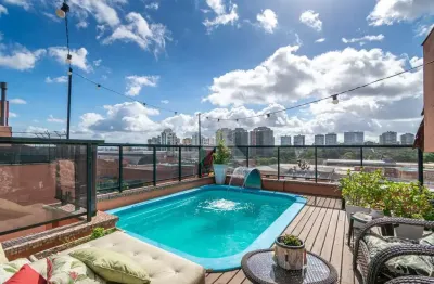 Cobertura com 2 quartos à venda na avenida joão wallig, 1825, chácara das pedras, porto alegre por r$ 1.490.000