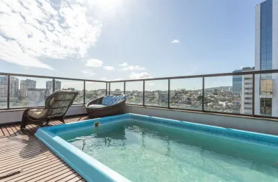 Cobertura com 3 quartos à venda na avenida general barreto viana, 1175, chácara das pedras, porto alegre por r$ 1.961.000