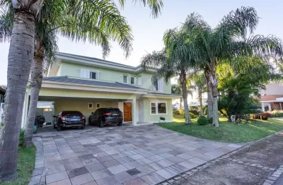 Casa em condomínio fechado com 4 quartos à venda na avenida juca batista, 8000, chapéu do sol, porto alegre por r$ 3.900.000