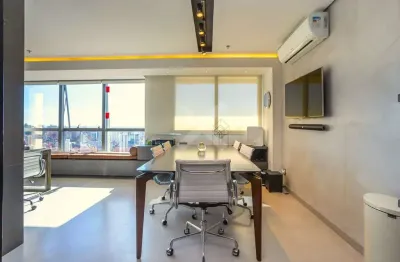 Sala comercial para alugar na avenida carlos gomes, 1492, três figueiras, porto alegre por r$ 5.000