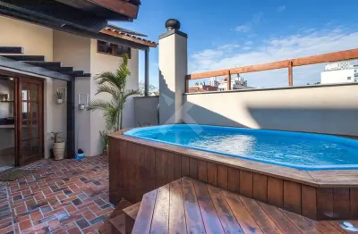 Cobertura com 3 quartos à venda na rua dona eugênia, 1206, santa cecília, porto alegre por r$ 1.150.000