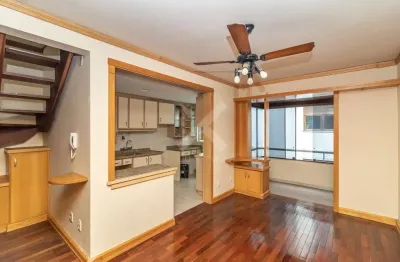 Cobertura com 2 quartos para alugar na rua vicente da fontoura, 1519, rio branco, porto alegre por r$ 4.500