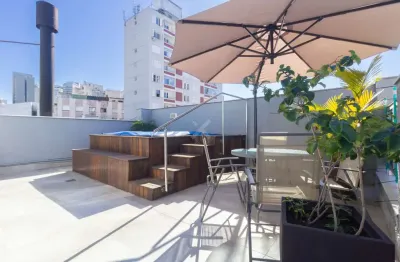 Cobertura com 3 quartos à venda na rua avaí, 40, centro histórico, porto alegre por r$ 979.000