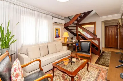 Cobertura com 3 quartos à venda na avenida lageado, 1396, petrópolis, porto alegre por r$ 2.200.000