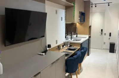 Studio mobiliado premium no mirant vila madalena | 26 m² | 6º andar | alto de pinheiros – sp