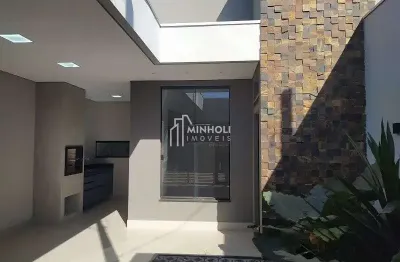 Linda casa a venda 3 quartos com suíte e closet no jardim terramerica americana