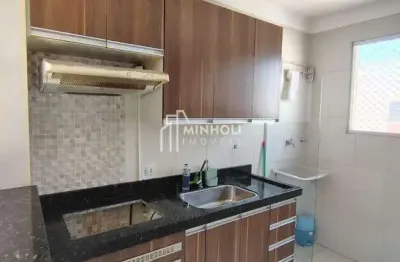 Apartamento a venda: 46m² parque asteca, lot. ind. machadinho em americana-sp