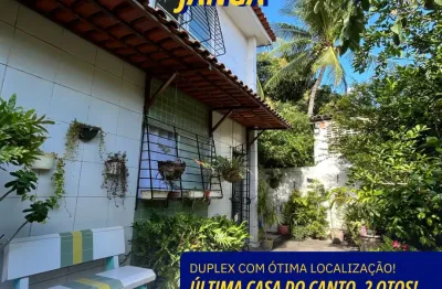 Oportunidade no janga! casa duplex 2 quartos - última do canto!