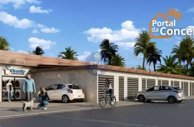 Casa com entrada individual e 3 qtos, em nossa sra. da conceição!