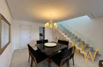 Cobertura exclusiva de alto padrão com 5 quartos, sendo 3 suítes