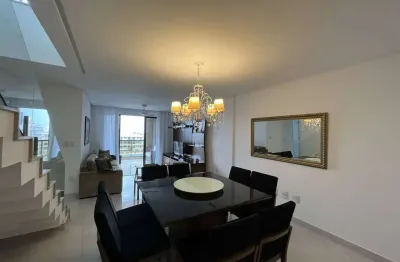 Cobertura exclusiva de alto padrão com 5 quartos, sendo 3 suítes