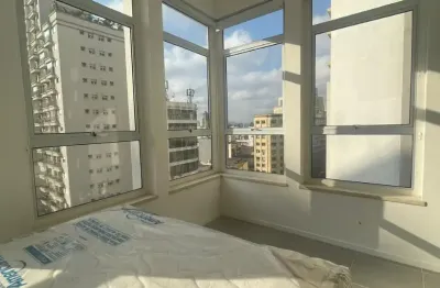 Studio de luxo av ipiranga próximo ao metro republica semi mobiliado
