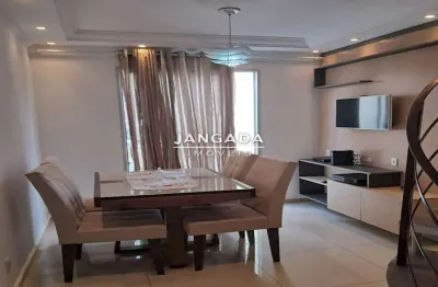 Cobertura duplex - 02 dormitorios 01 vaga - condominio portal das rosas