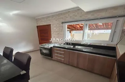 Sobrado mobiliado com 02 dormitorios e quintal – condominio manacas!