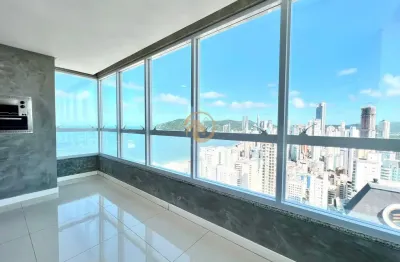Alto padrão | locação anual | ap 4 dom  com vista mar espetacular | balneário camboriú