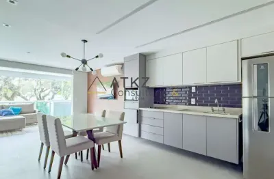 Brooklin  – studio mobiliado com serviços de clube e localização privilegiada