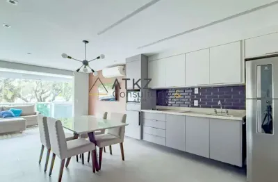 Brooklin  – studio mobiliado com serviços de clube e localização privilegiada