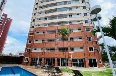 Apto no guararapes com 112m2 de área, 3 suítes, móveis fixos, dependência completa, 2 vagas e lazer!