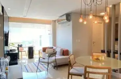 Apto de luxo no ed. isla jardin, 70m2 de área, todo projetado, 2 quartos, 2 vagas e lazer completo!!