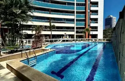 Apto de alto padrão no meireles, 120m2 de área, 3 suítes, todo projetado, 3 vagas e lazer completo!!