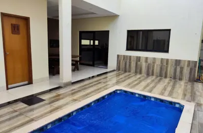 Sobrado no bairro jamil miguel - 3/4 sendo uma suíte com piscina