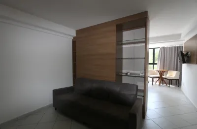 Flat com 1 quarto à venda na Avenida Cabo Branco, Cabo Branco, João Pessoa