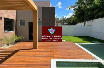 Casa em condomínio fechado com 4 quartos à venda na Rodovia BA-099 - Estrada do Côco, 10, Abrantes, Camaçari