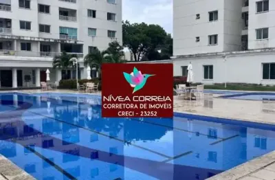 Vende-se apartamento em condomínio com 3/4 sendo uma suíte em lauro de freitas.