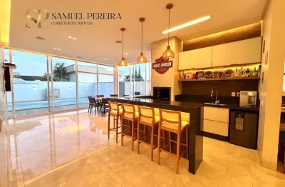 Condomínio do lago 4 suítes plenas casa térrea mobiliada linda