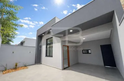 Casa para Venda em Boituva, Portal Ville Jardins, 3 dormitórios, 1 suíte, 2 banheiros, 2 vagas