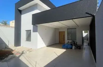 Casa para venda tem 140 metros quadrados com 3 quartos em residencial tangará - anápolis - go