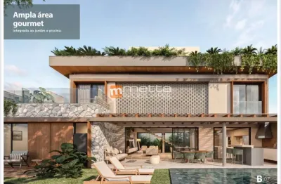 Casa em condomínio fechado com 4 quartos à venda na rua silvio lopes araújo, 1429, campeche, florianópolis por r$ 3.980.000