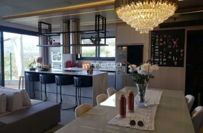 Casa em condomínio fechado com 3 quartos à venda na rua laurindo januário da silveira, 954, canto da lagoa, florianópolis por r$ 4.950.000