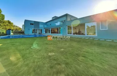 Casa em condomínio fechado com 5 quartos à venda na rodovia haroldo soares glavan, 1760, cacupé, florianópolis por r$ 13.500.000