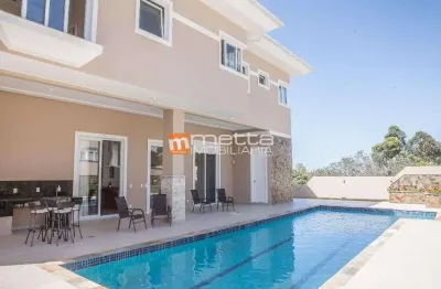 Casa em condomínio fechado com 5 quartos à venda na rodovia haroldo soares glavan, 1760, cacupé, florianópolis por r$ 6.300.000