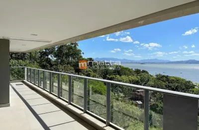 Apartamento com 3 quartos à venda na rodovia haroldo soares glavan, 4320, cacupé, florianópolis por r$ 4.200.000