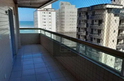 Apartamento com, 99 m² 2 dormitórios para locação - praia grande - litoral sul de são paulos - vila guilhermina - praia grande/sp
